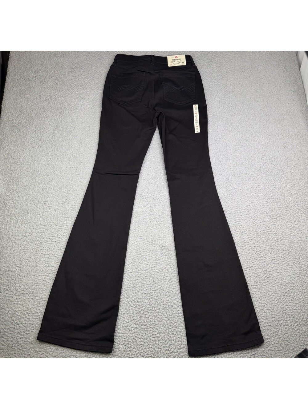 IDYLLWIND Size 4 x 34L By Miranda Lambert Black Bootcut High Rise Jeans NEW NWT
